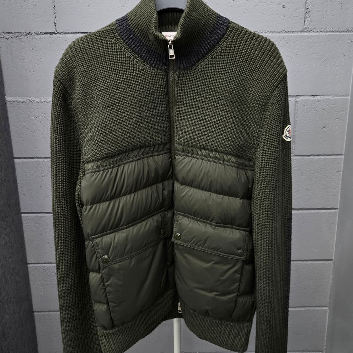 몽클레어 투포켓 니트패딩 L 상품이미지2