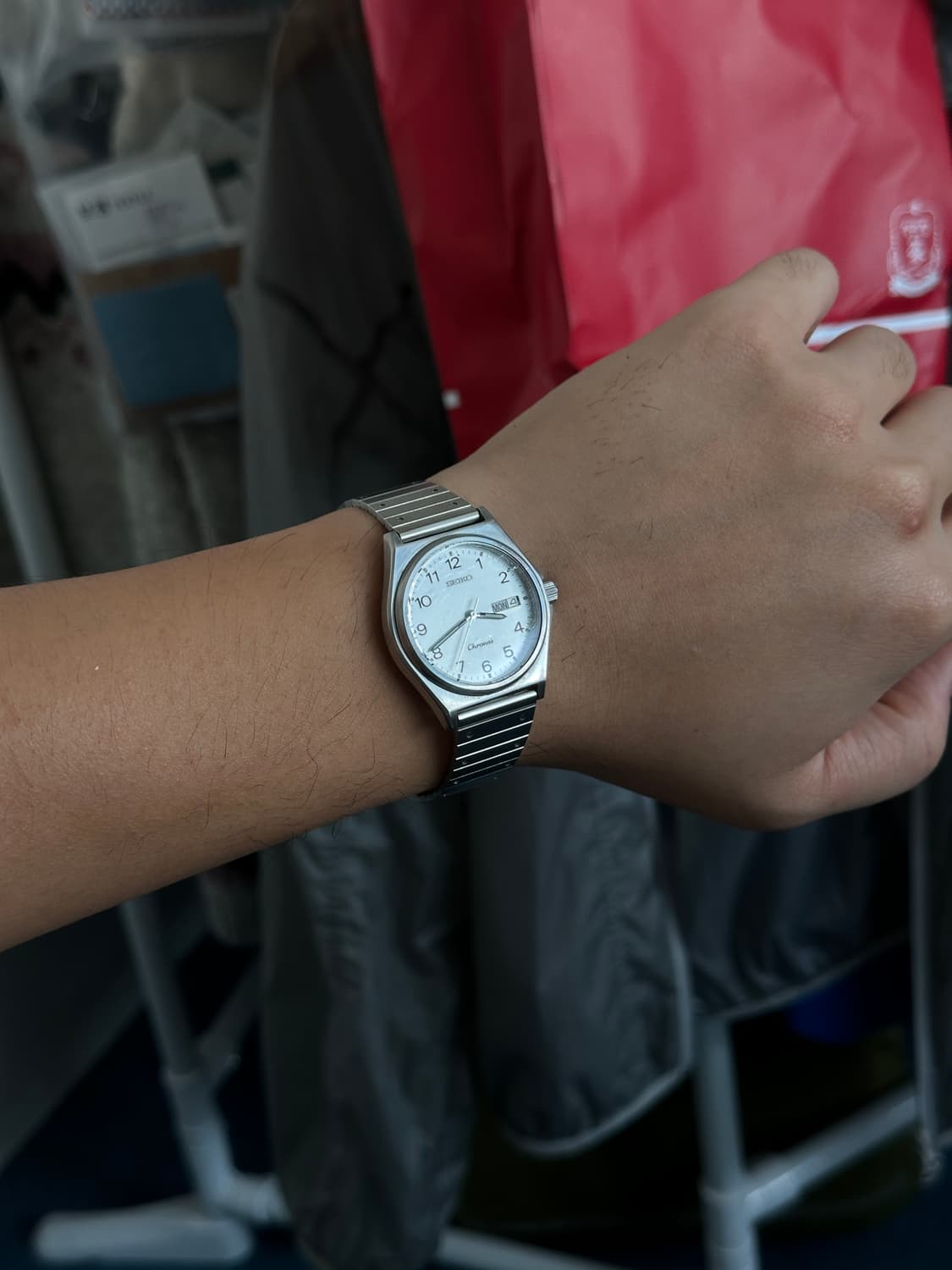 Seiko Vintage 세이코 크로노스 데이데이트 시계 상품이미지10