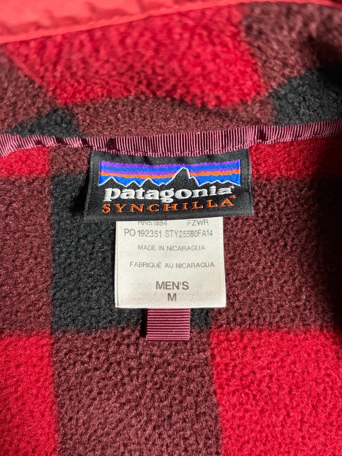 파타고니아 신칠라 버팔로체크 m 상품이미지5