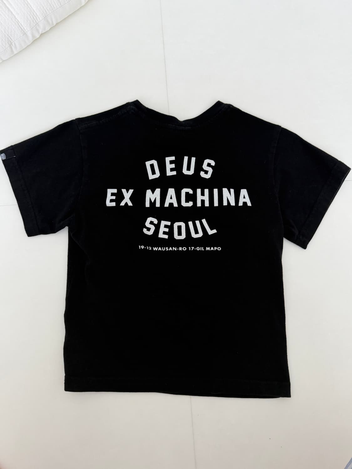 데우스 엑스 마키나 서울 키즈 반팔티 블랙 7 사이즈 상품이미지2