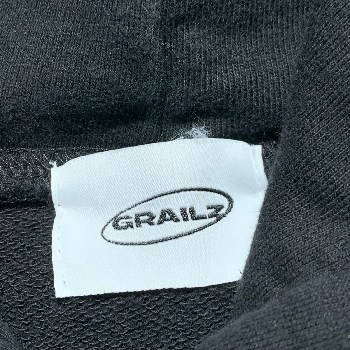 그레일즈 블랙 후드티 상품이미지4