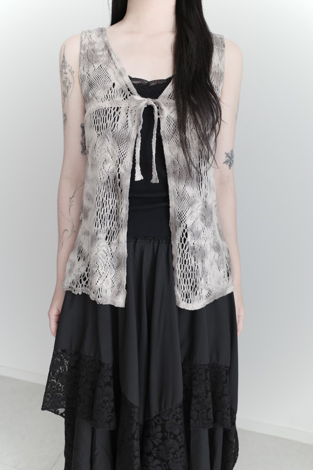 knit vest sleeveless  상품이미지6