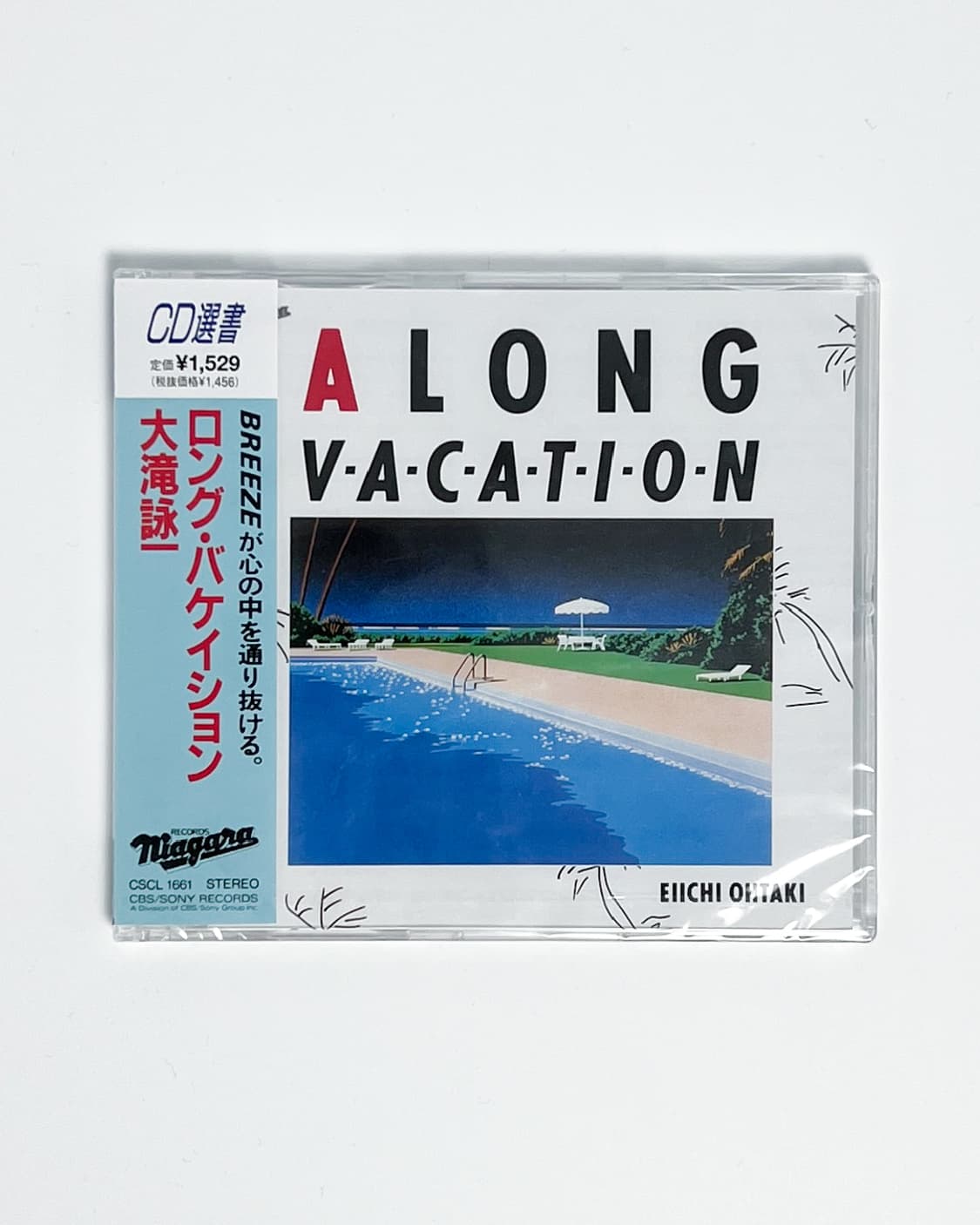 오오타키 에이이치 - 롱 베케이션 (10주년 기념 리마스터반) 미개봉 상품이미지1
