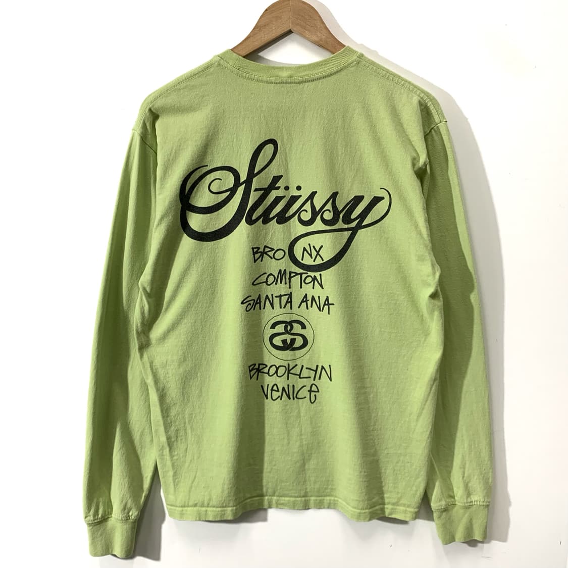 스투시 월드투어 롱슬리브   상품이미지2