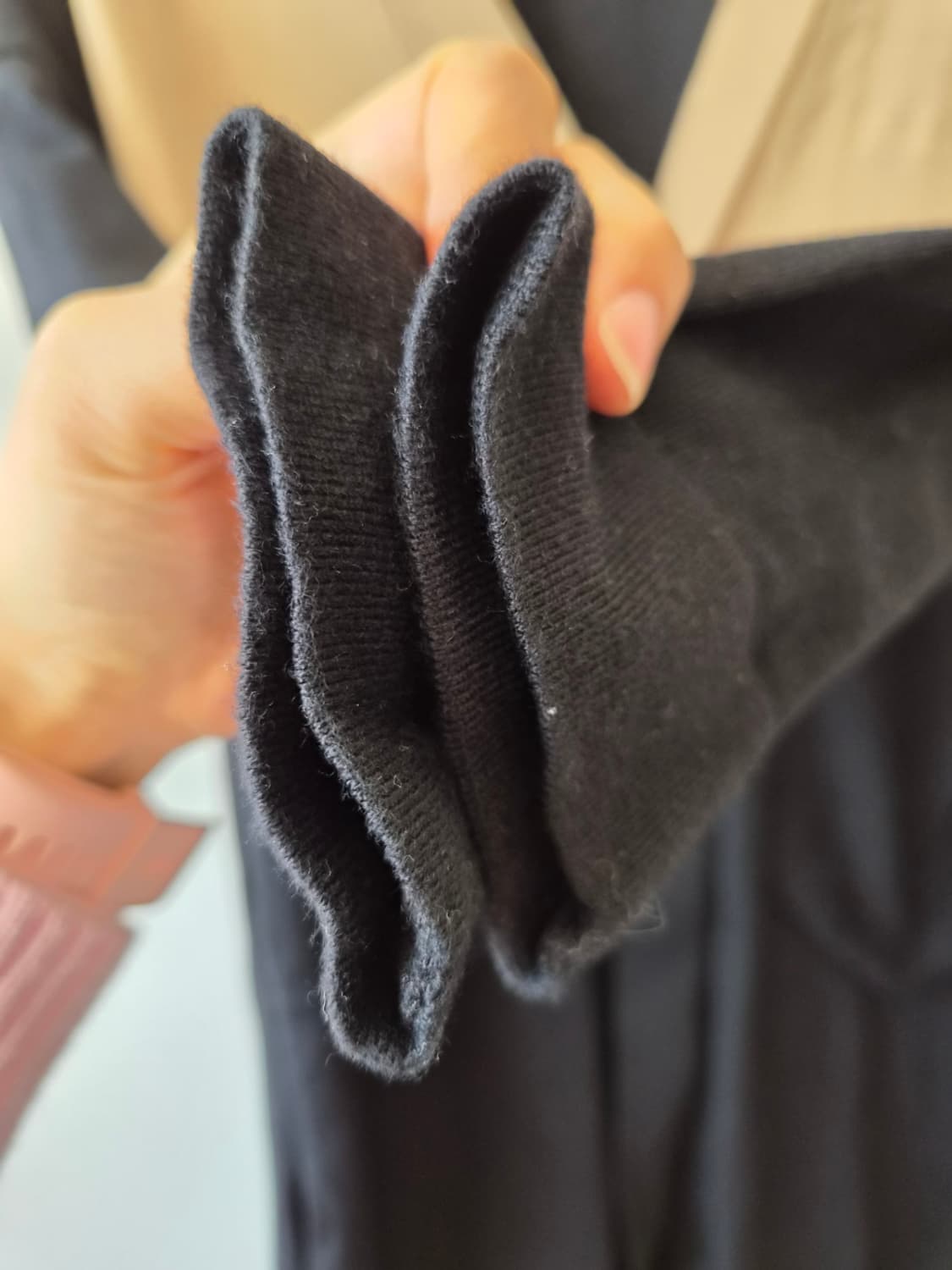 Lewitt 여성 배색울가디건 FREE 상품이미지6