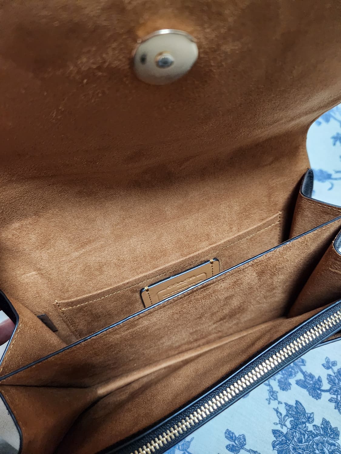 코치 블랙 시그니처 체인 크로스백 상품이미지7