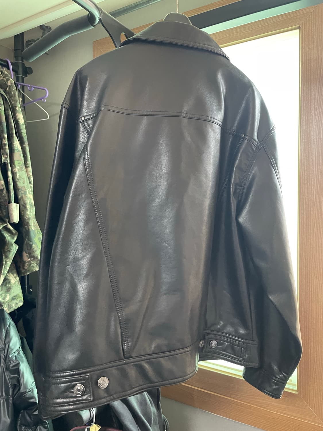 자라 레더자켓 (페이크레더) 상품이미지2