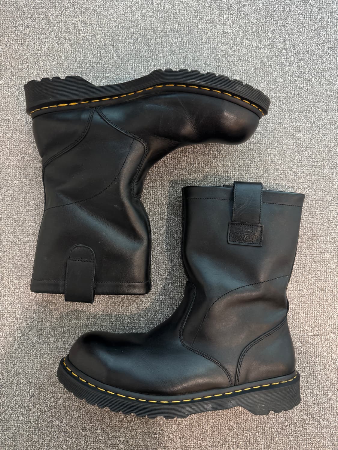 닥터마틴x스투시 2295 데콘 와나미 레더 롱 부츠 285 상품이미지3