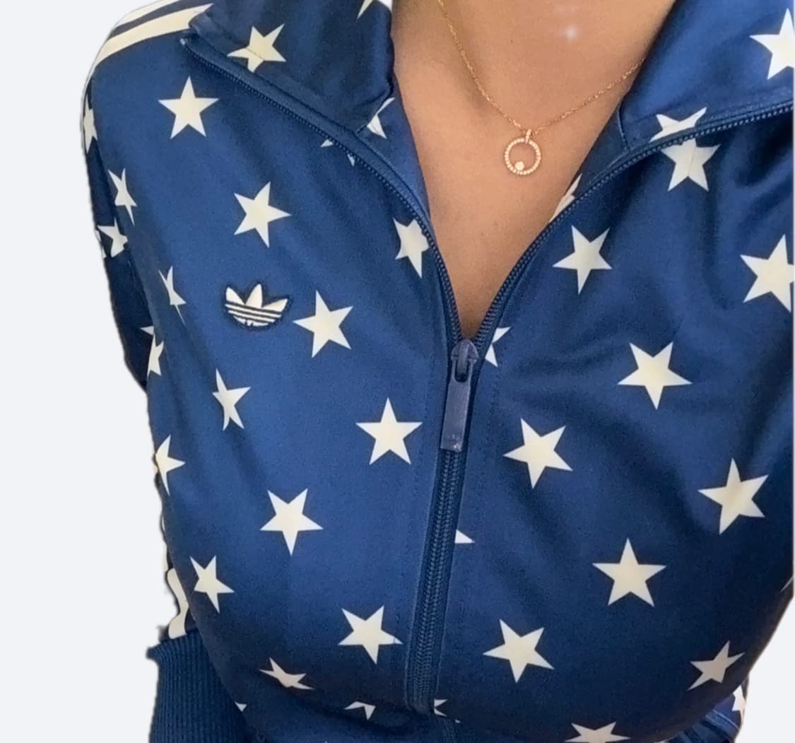 🪼아디다스 파이어버드 스타 패턴 져지🪼 상품이미지1