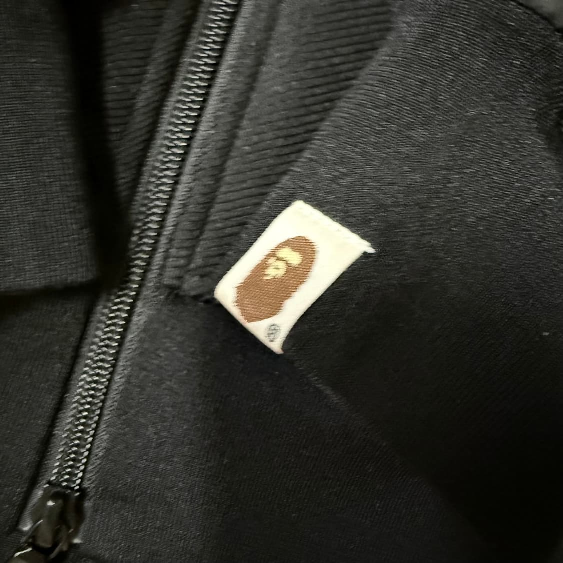 [BAPE] 베이프 로고 져지 블랙 (M / 상태 S급) 상품이미지3