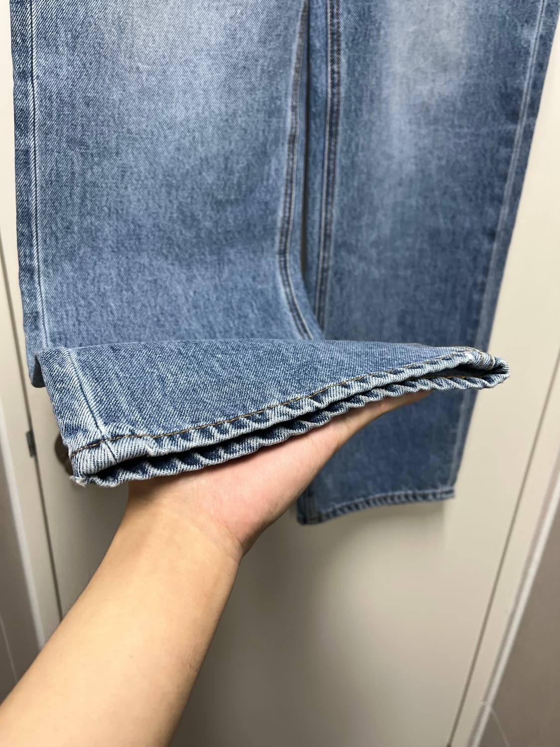 포트너스 FN Straight Jeans (M.Blue) M사이즈 상품이미지3