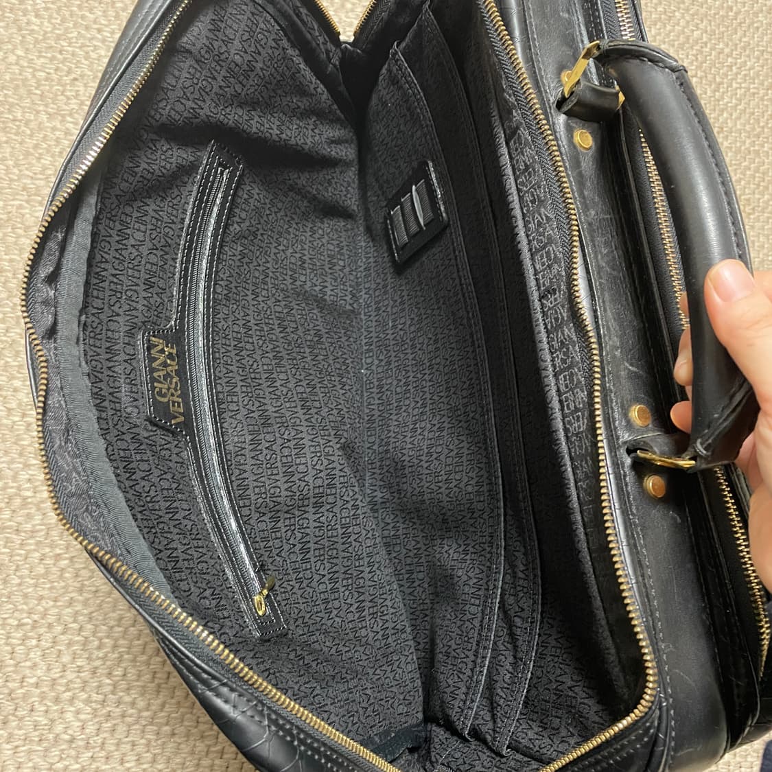 베르사체 썬버스트 보스톤백 상품이미지4