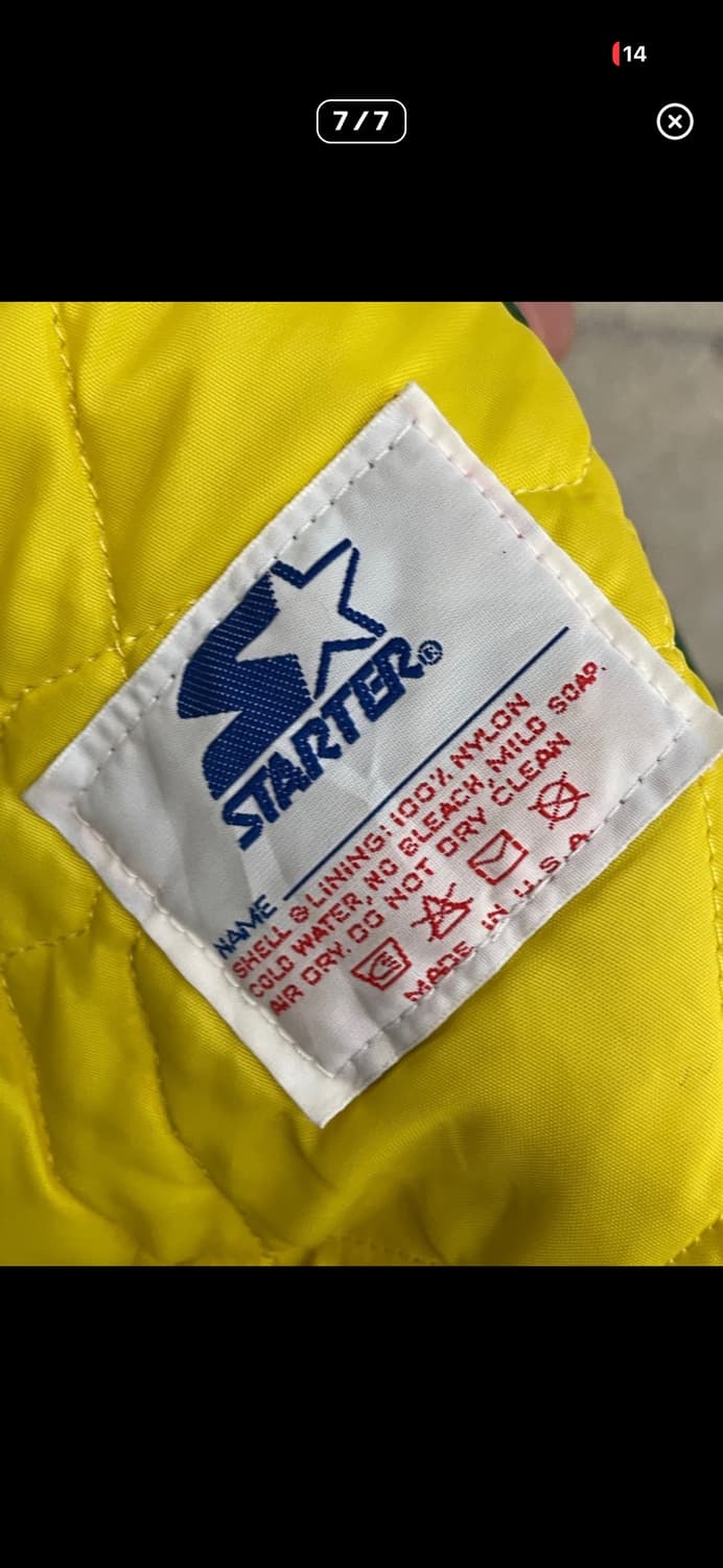 스타터 MLB 오클랜드 시티 자켓 상품이미지7