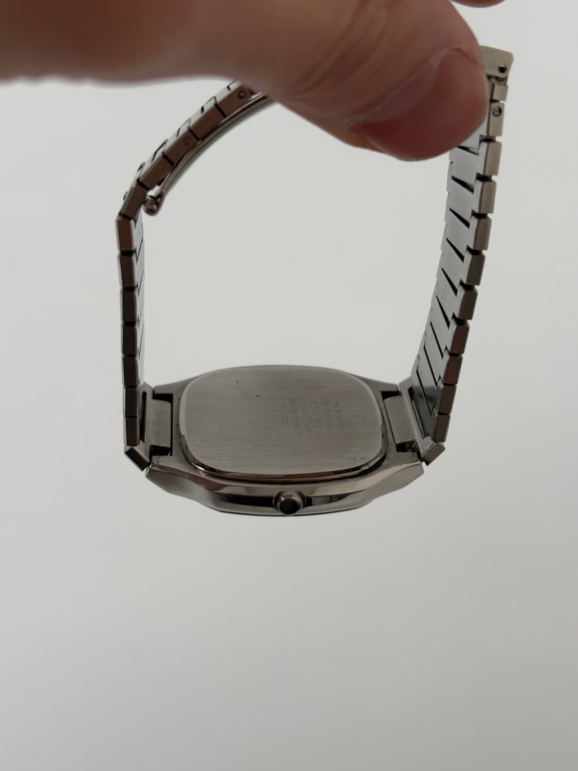 1980s Silver Square Quartz 상품이미지9