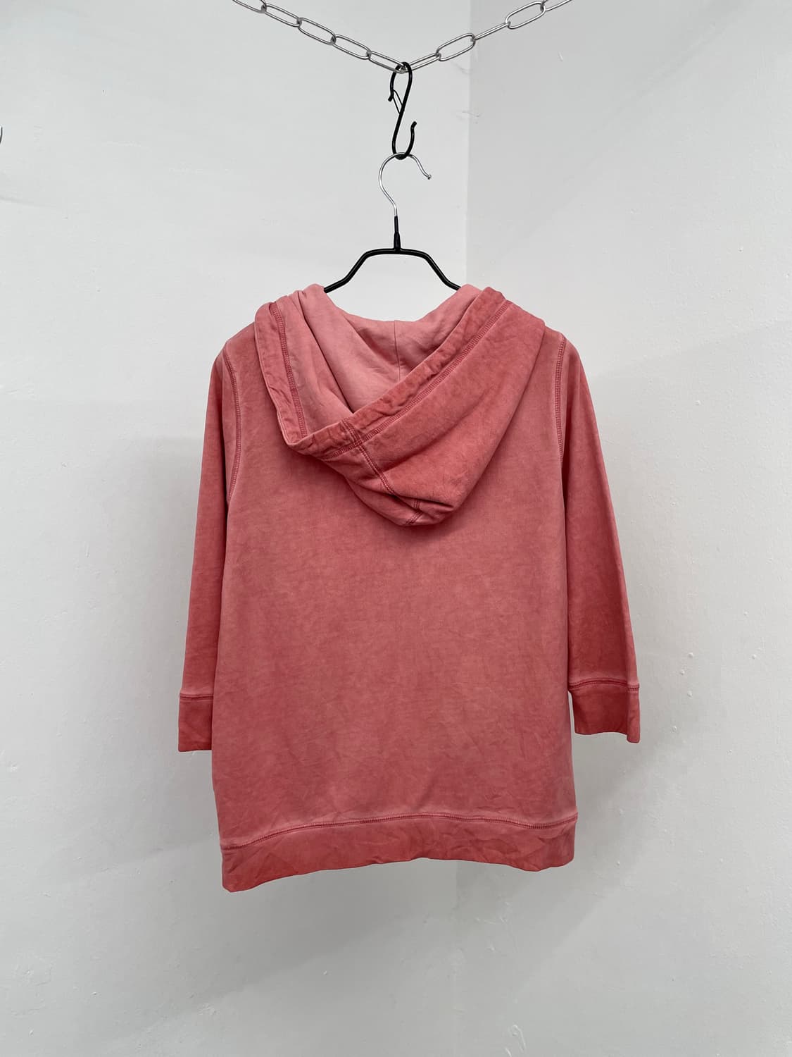 핑크 워싱 후드집업 상품이미지6