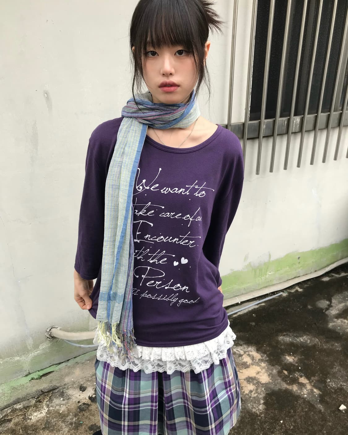 Cookie House 라벤더 롱 슬리브 상품이미지1