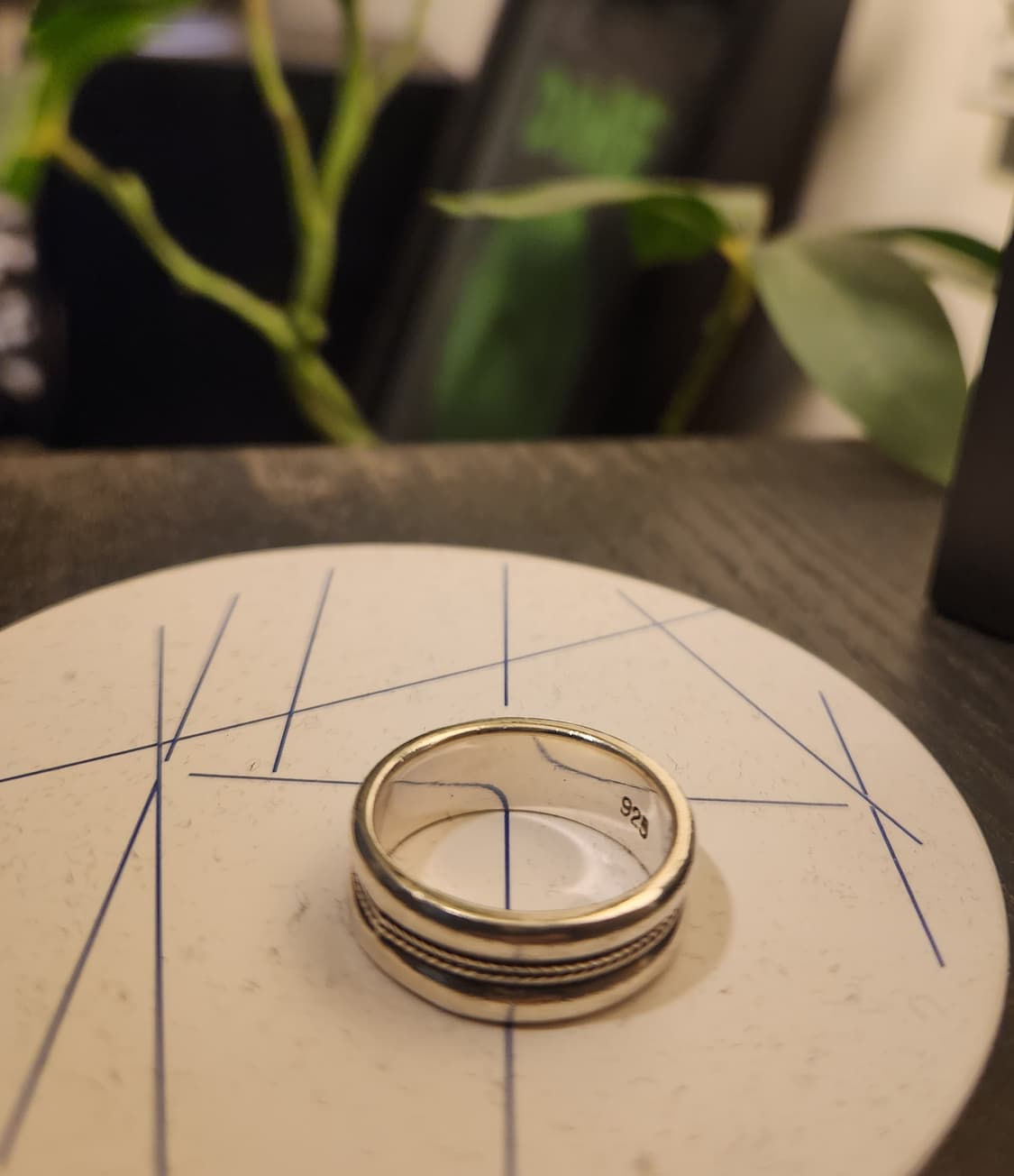 남자 18호 925실버 반지 상품이미지1