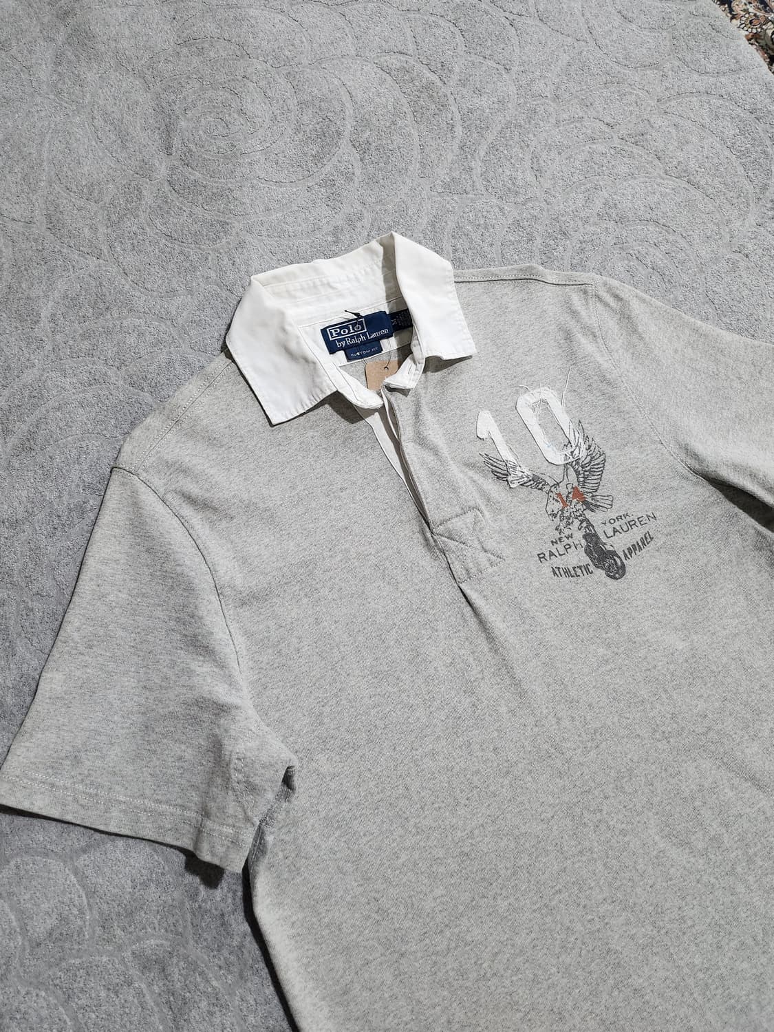 **폴로 랄프로렌 이글 그래픽 반팔 카라티 M 상품이미지5