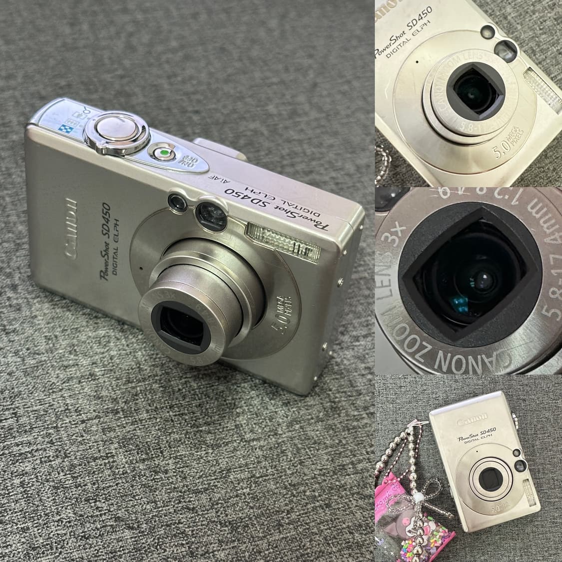 아이돌 디카🤳 캐논 ixus 익서스 55 (파워샷sd450) 정품충전기 상품이미지7