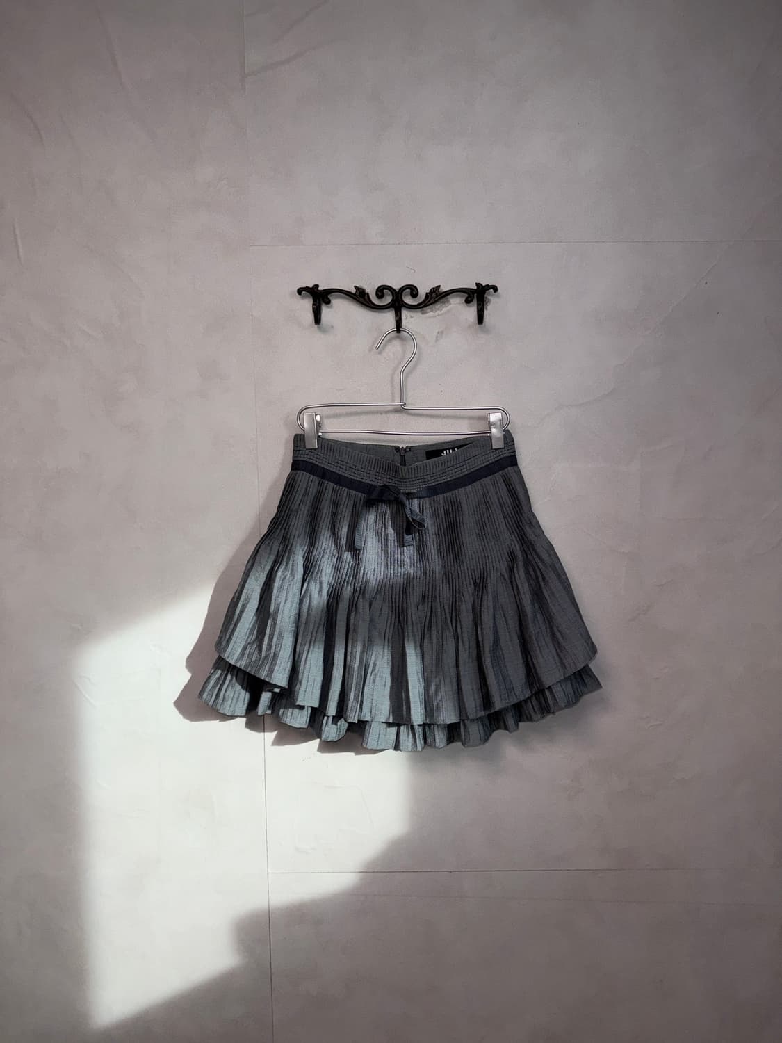 Jill Stuart charcoal stripe pleats skirt 상품이미지1