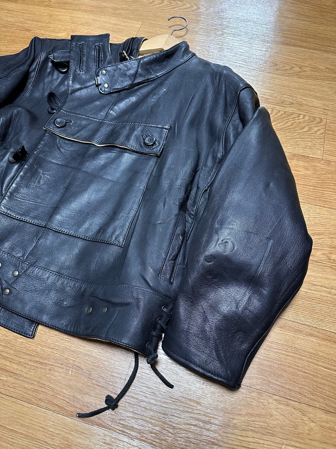 스웨덴군 모터사이클 자켓.  상품이미지3