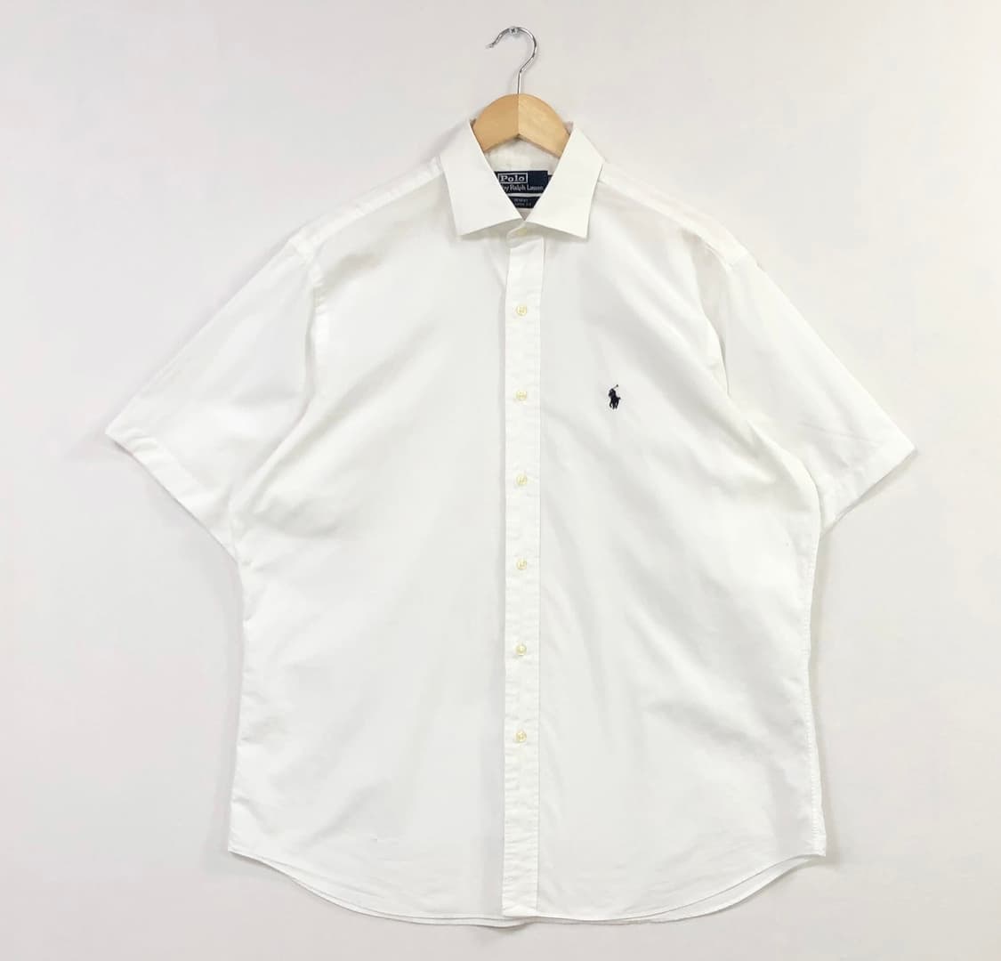 XL 폴로 화이트 셔츠 상품이미지2