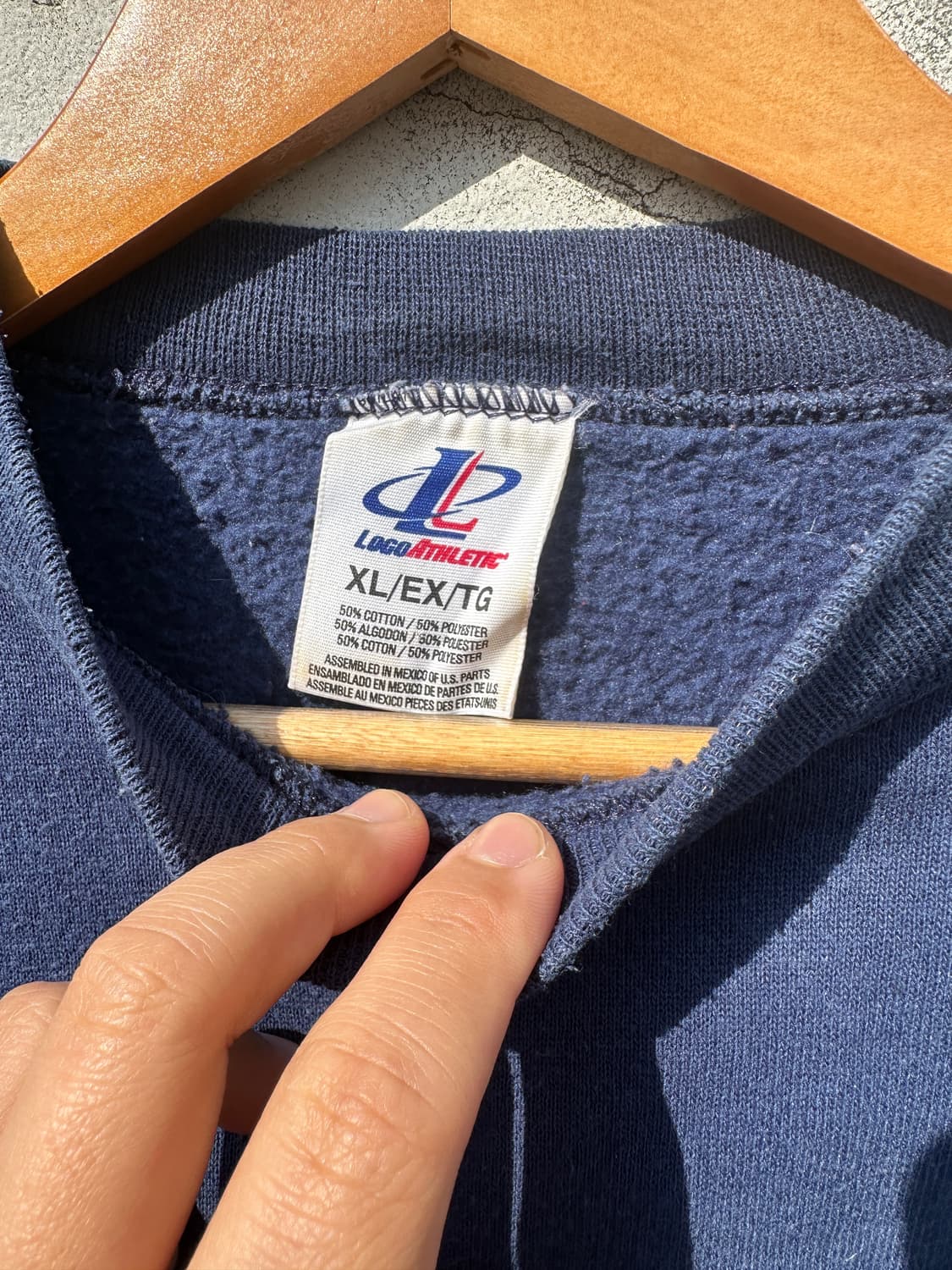 [2XL] Logo Athletic 맨투맨 스웻셔츠 Mexico made 상품이미지4