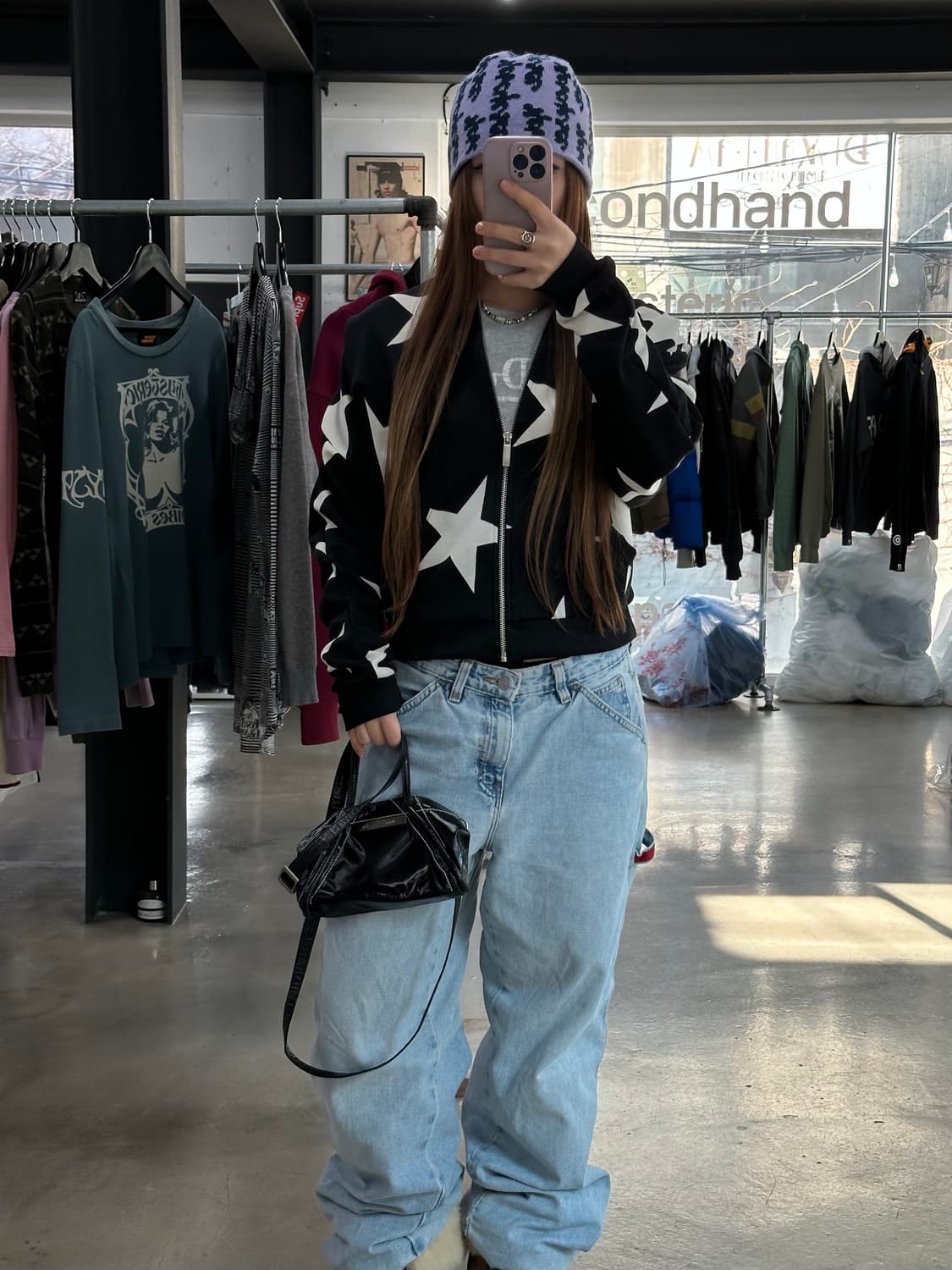 아디다스 빅스타 셔링 블루종 져지 상품이미지2