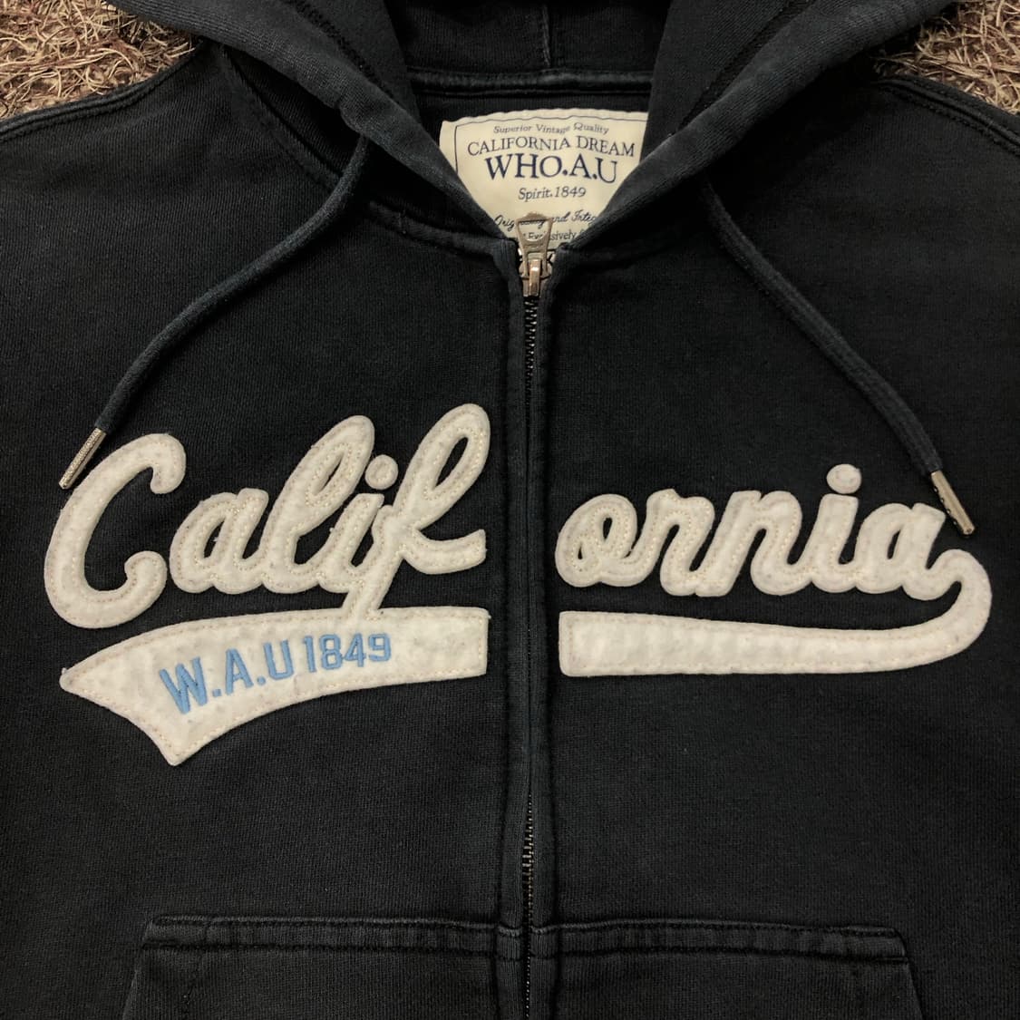 후아유 투웨이 크롭 후드집업 상품이미지2