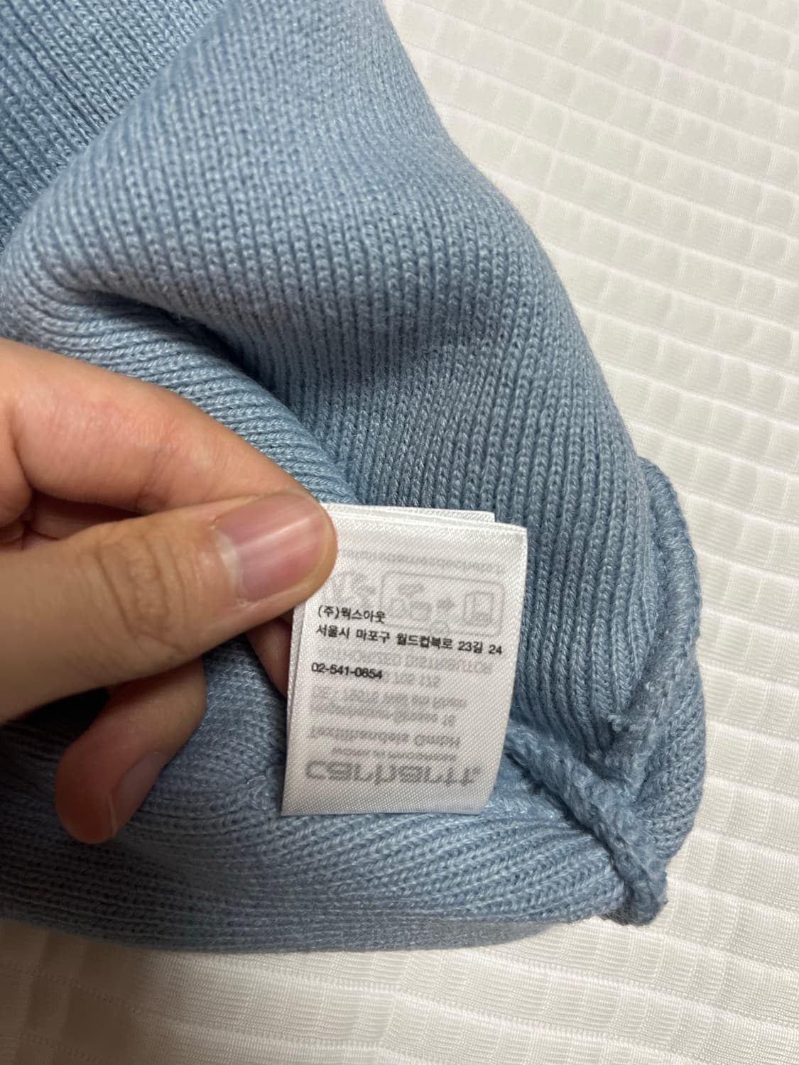 [OS] 칼하트 하늘색 스카이블루 비니 상품이미지5