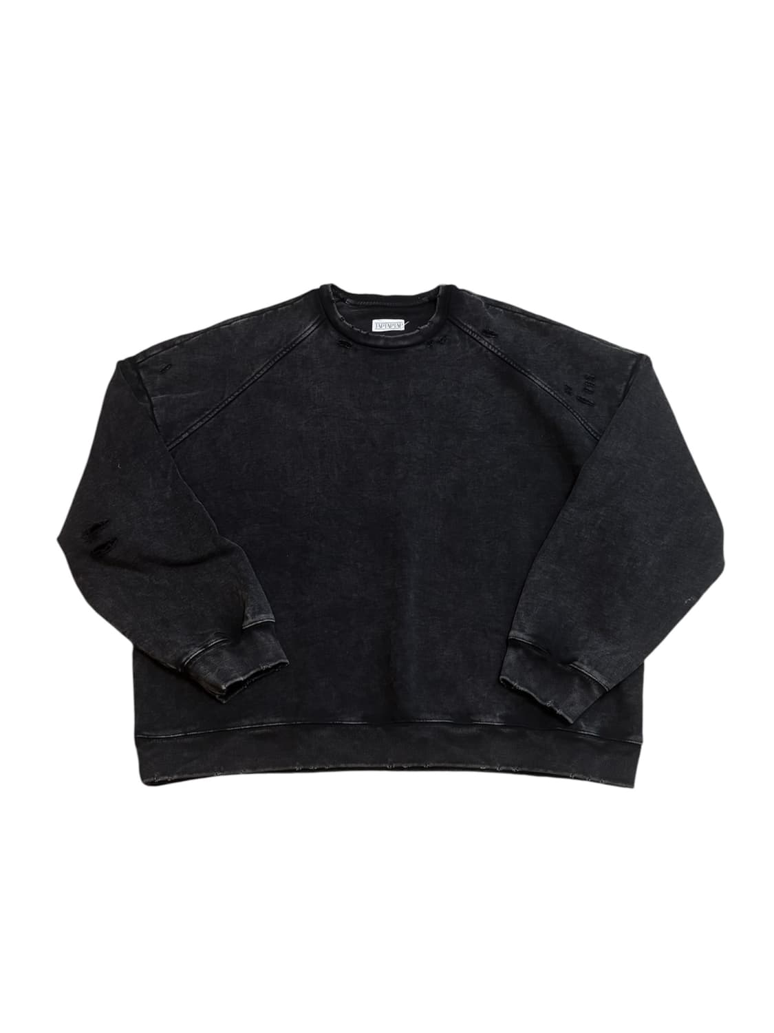 taptaptap 데미지 헤비 웨이트 스웻셔츠 상품이미지5