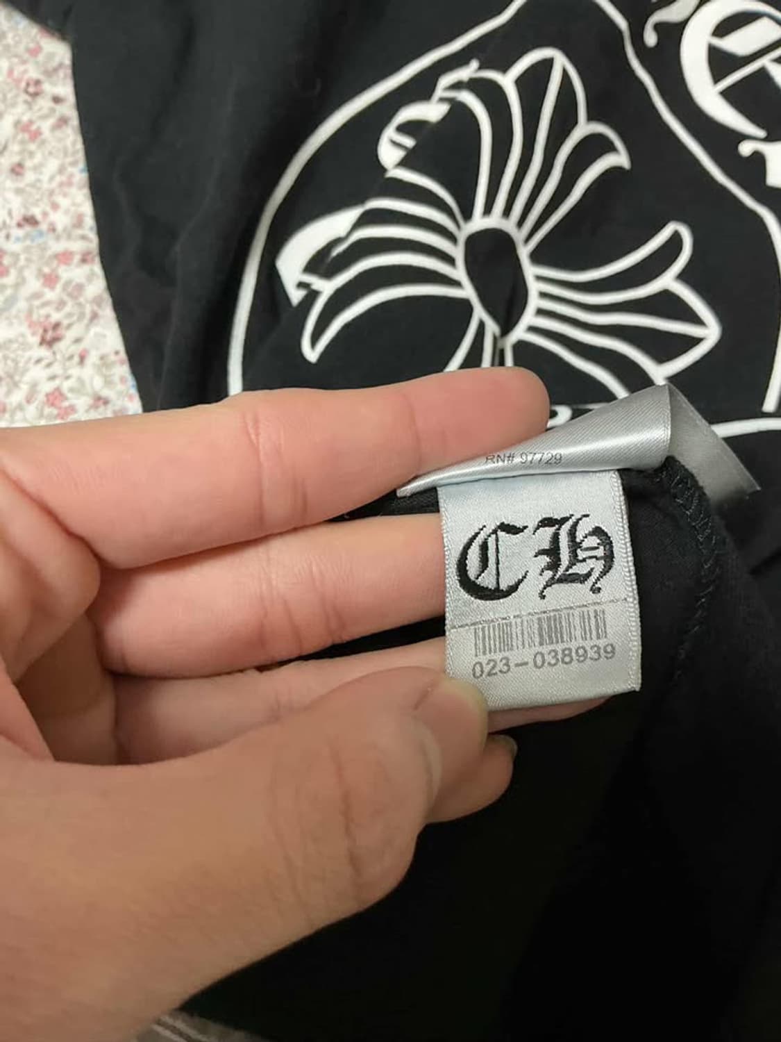 크롬하츠 홀스슈 코리아 반팔 사이즈 s 상품이미지3