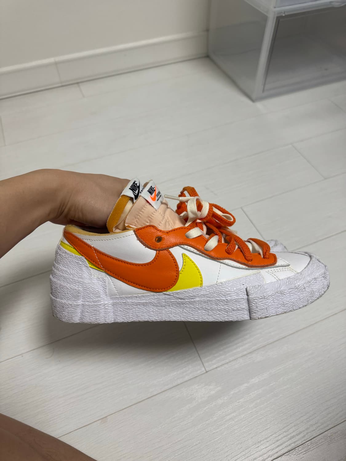 나이키 사카이 블레이져 마그마 오렌지 275 상품이미지1