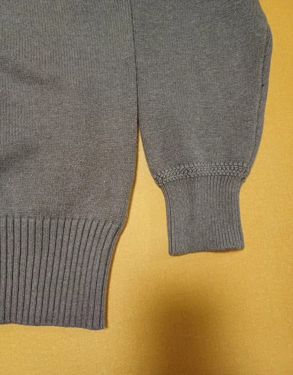 빈티지 브이넥 크롭 스웨터 폴로 rrl 상품이미지4