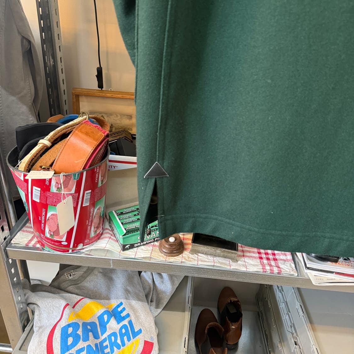 맨즈 비기 BY 타케오 키쿠치 오버사이즈 더플코트  상품이미지6