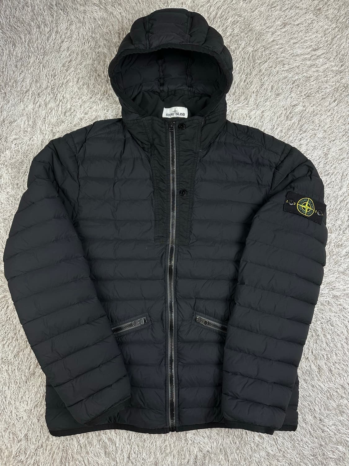 [XL] 정품 스톤아일랜드 19SS 챔버스 룸우븐 경량패딩 상품이미지2