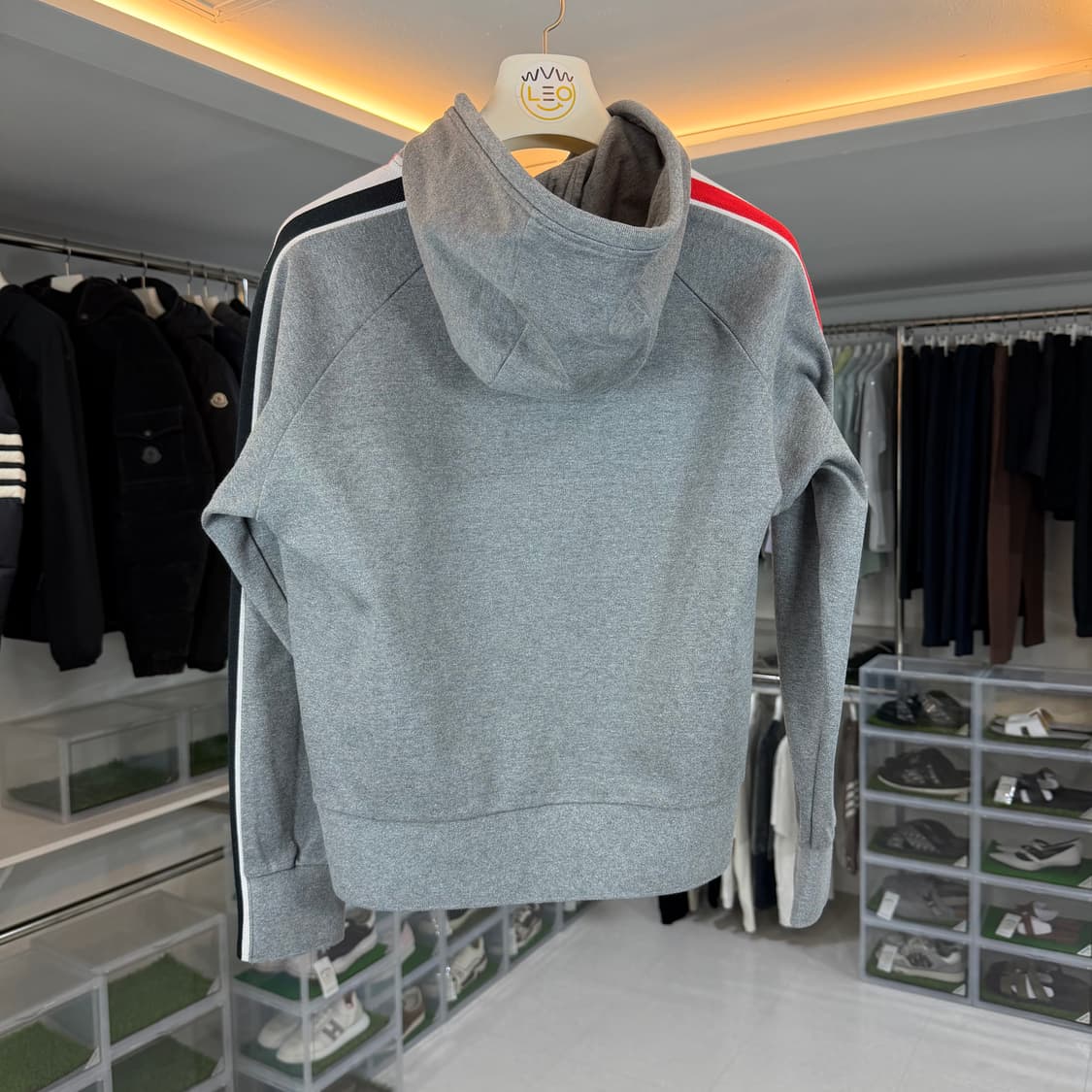 [리오브] 톰브라운 RWB 스트라이프 사이드 트랙 후드 상품이미지2