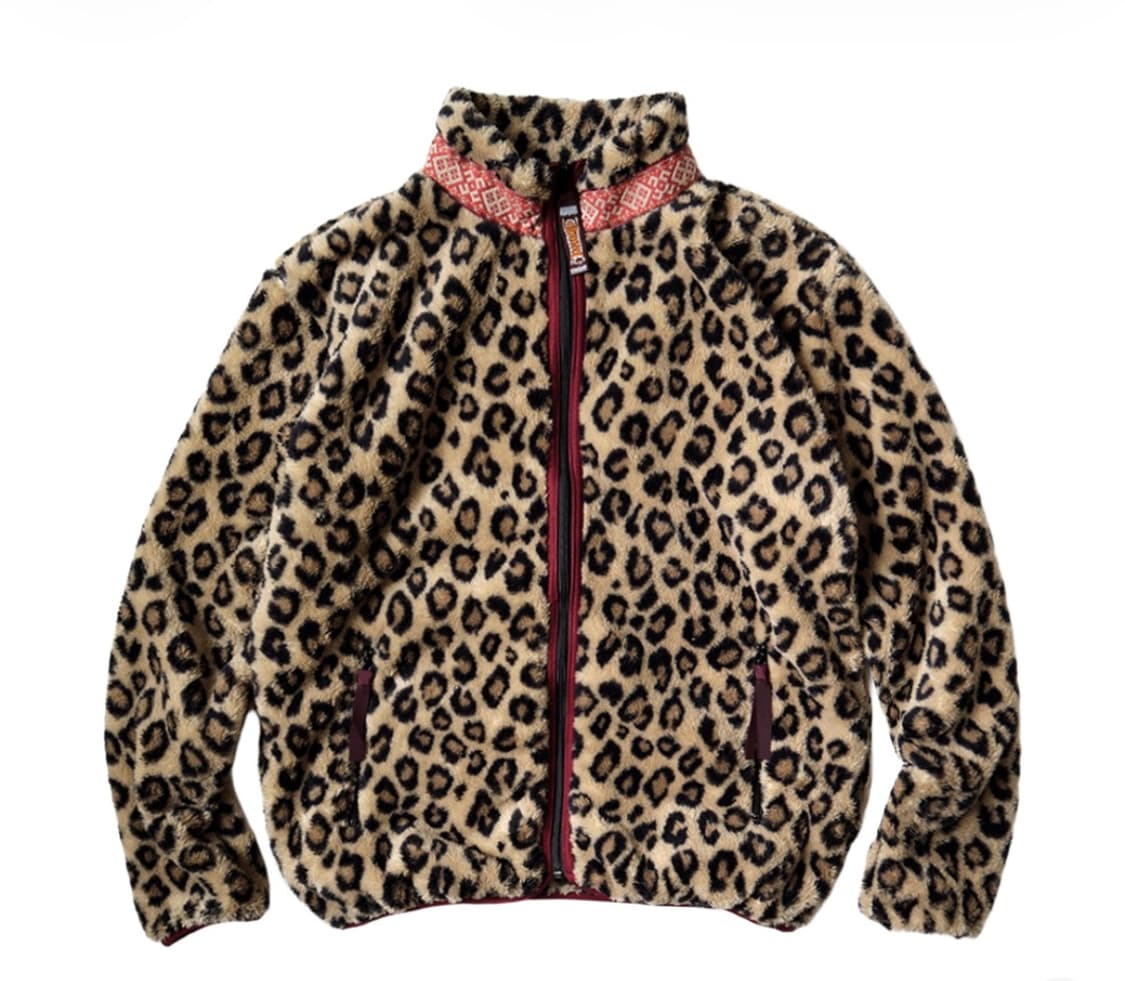 [4] 캐피탈 레오파드 집업 후리스 플리스 상품이미지1