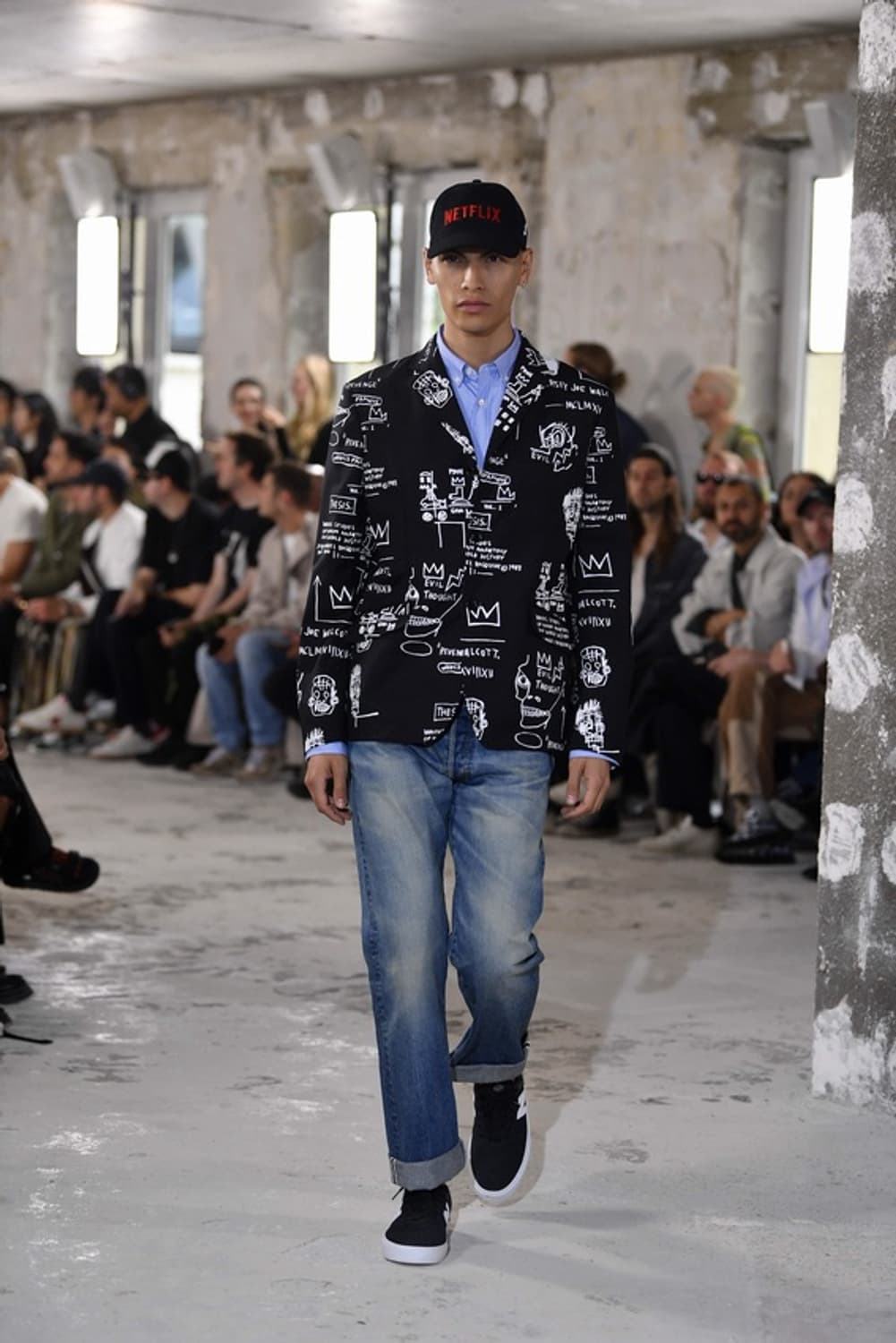 준야 와타나베 바스키아 셀비지 데님 상품이미지1