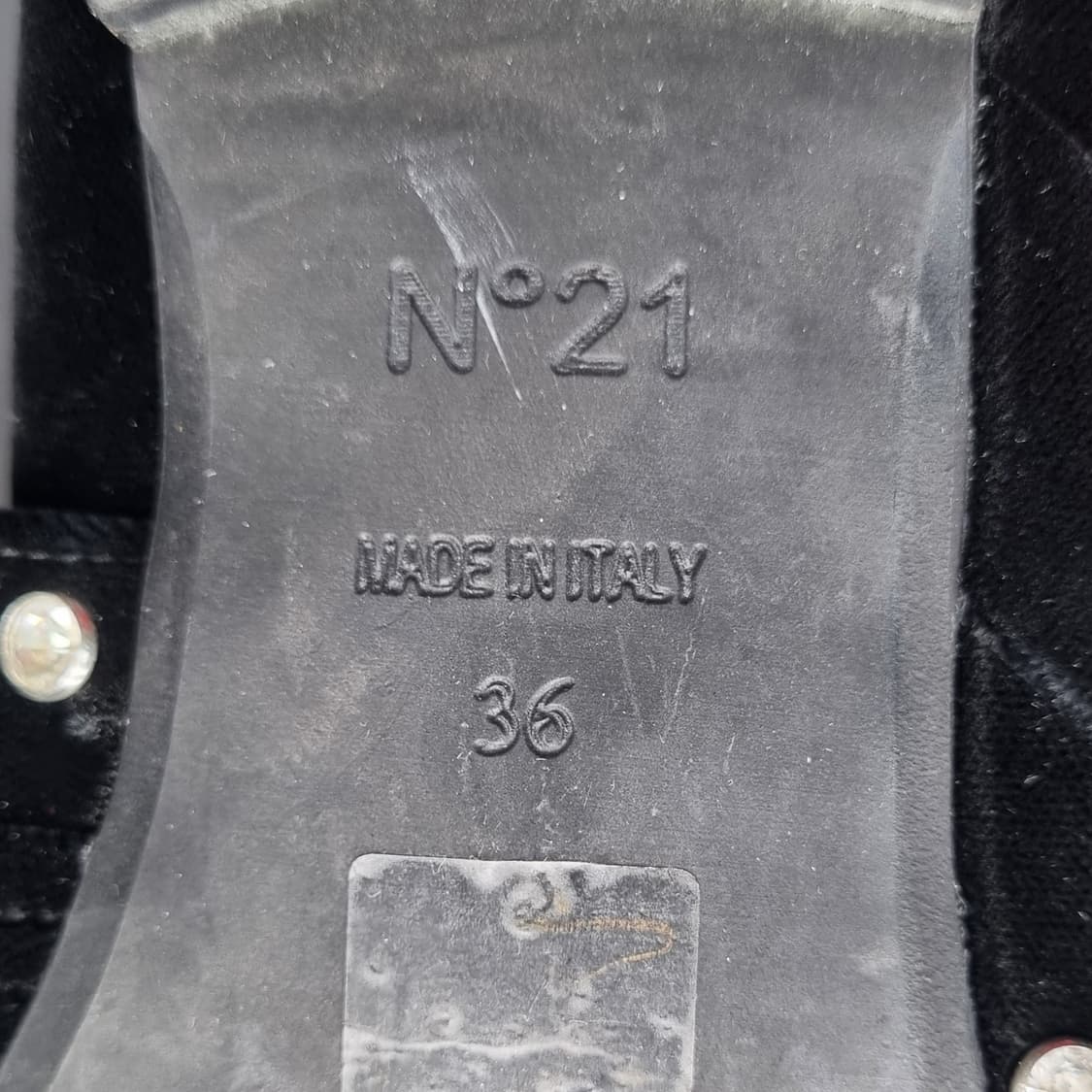 N21 벨벳 여성플랫슈즈36 220 상품이미지7