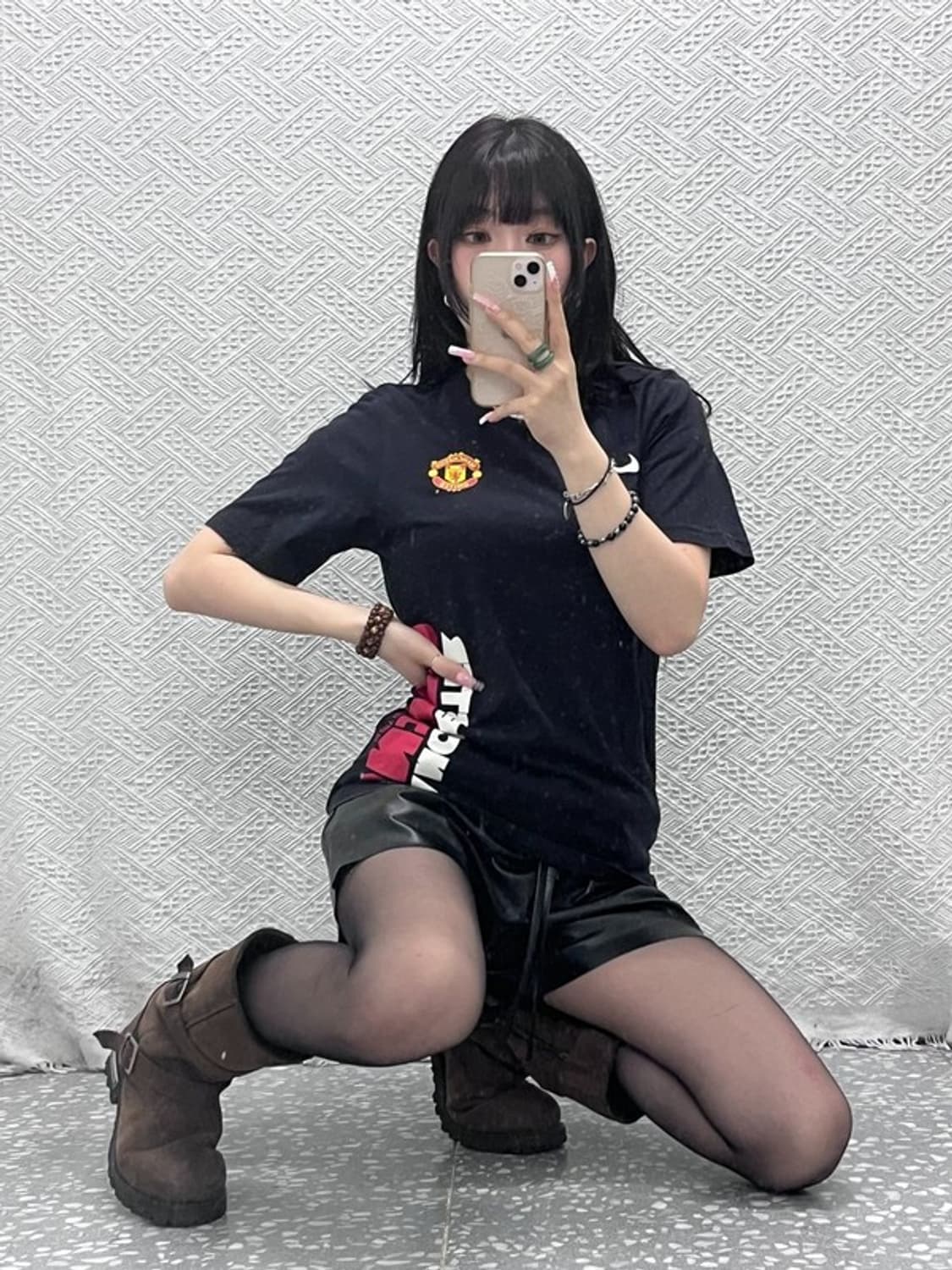 나이키 빈티지 맨체스터 유나이티드 프린팅 반팔티 S C12232 상품이미지2