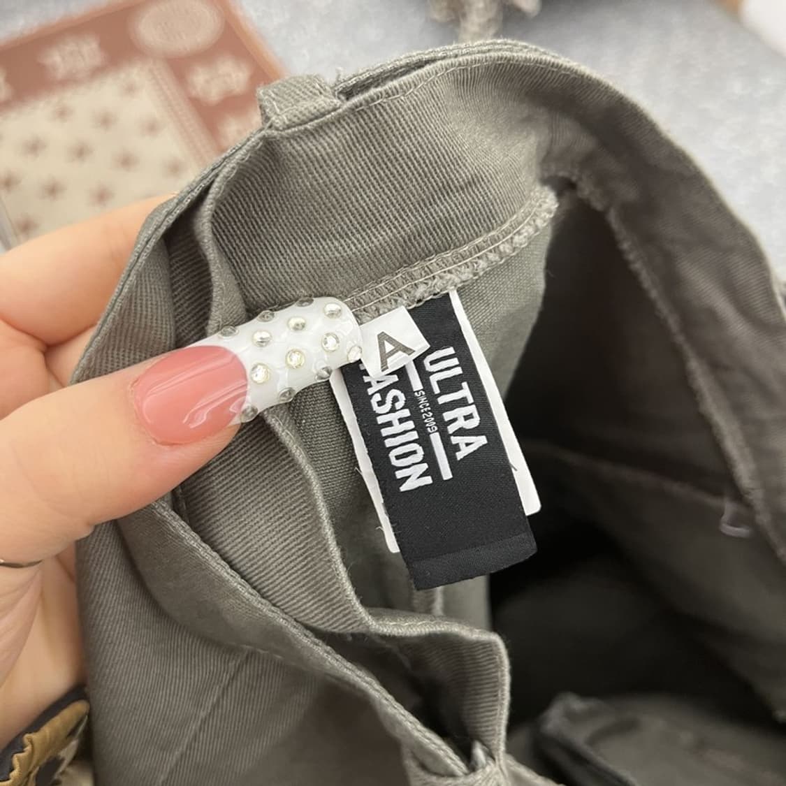 울트라패션 빈티지 스트릿 벨티드 카고팬츠 28인치 C10364 상품이미지5