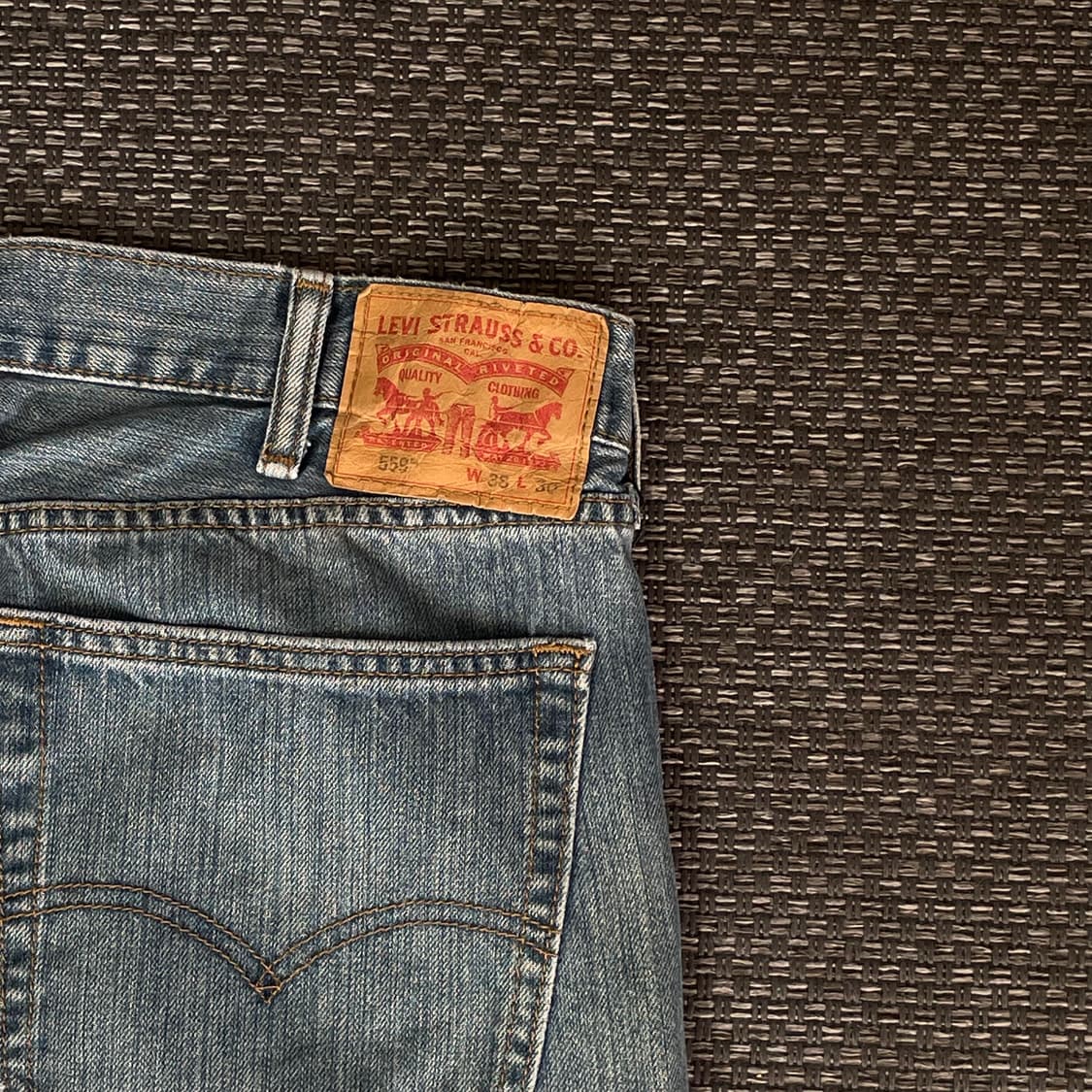 (38) 리바이스559 38x30 릴렉스 스트레이트핏 데님팬츠 상품이미지6