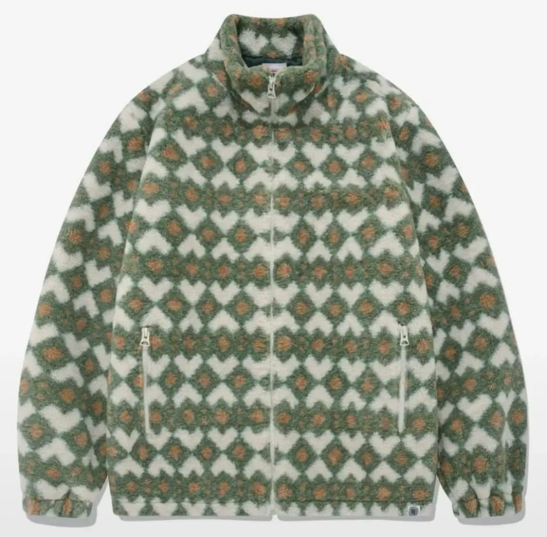 비전스트릿웨어 플리스 자켓 그린 상품이미지1