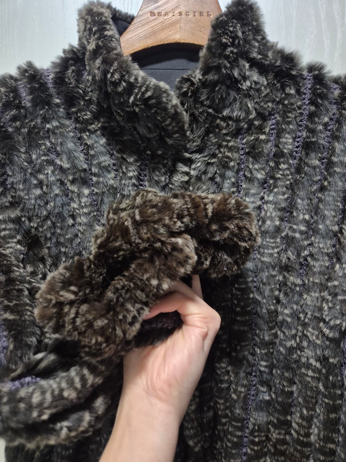 레빗퍼.토끼털 리버시블(양면) 상품이미지5