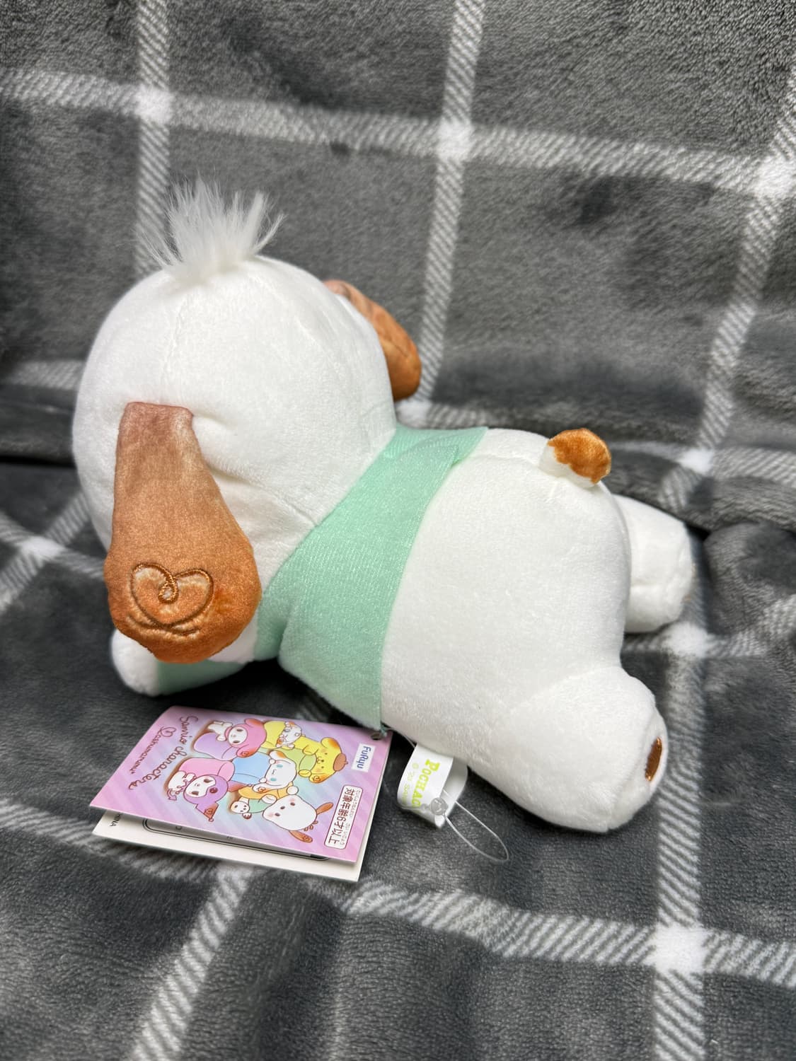 산리오 포차코 마시멜로우 시리즈 누운 인형 상품이미지3