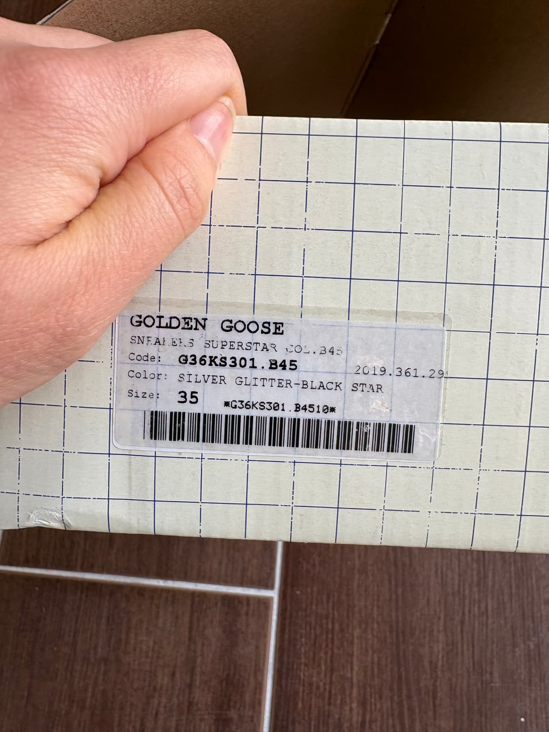 (거의 새상품) 골든구스 키즈 글리터 35 (225-230) 상품이미지9