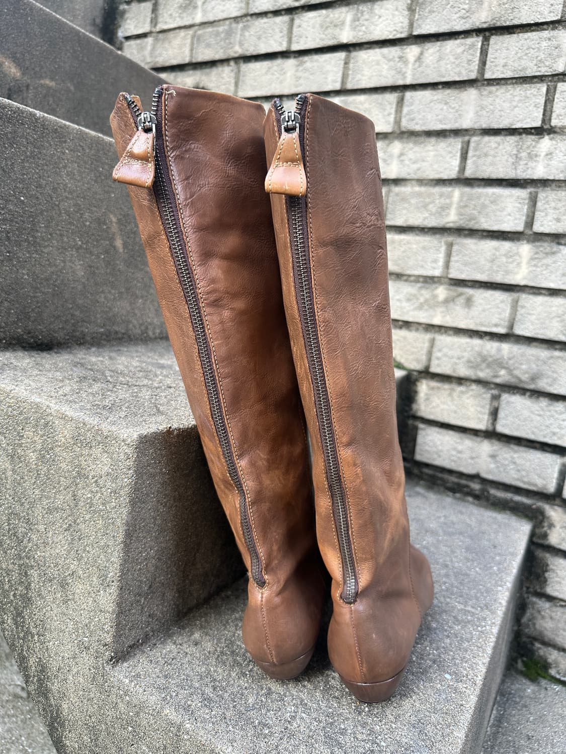 Esquire brown aging boots 상품이미지5