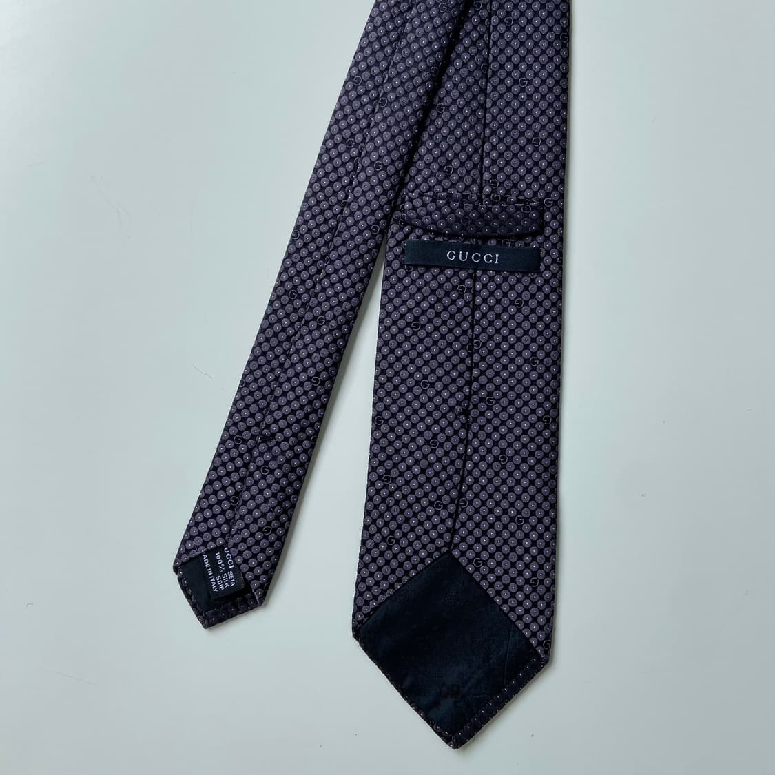 구찌(GUCCI) G모노그램 명품 정품 넥타이 8.3cm 상품이미지3