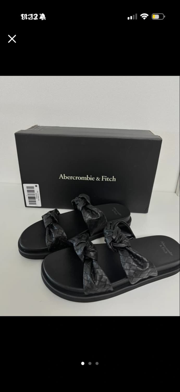 새상품 Abercrombie & Fitch 샌들 US 7  (보테가st) 상품이미지1